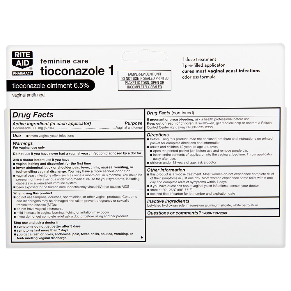 slide 2 of 2, Rite Aid Ra Tioconazole, 1 ct