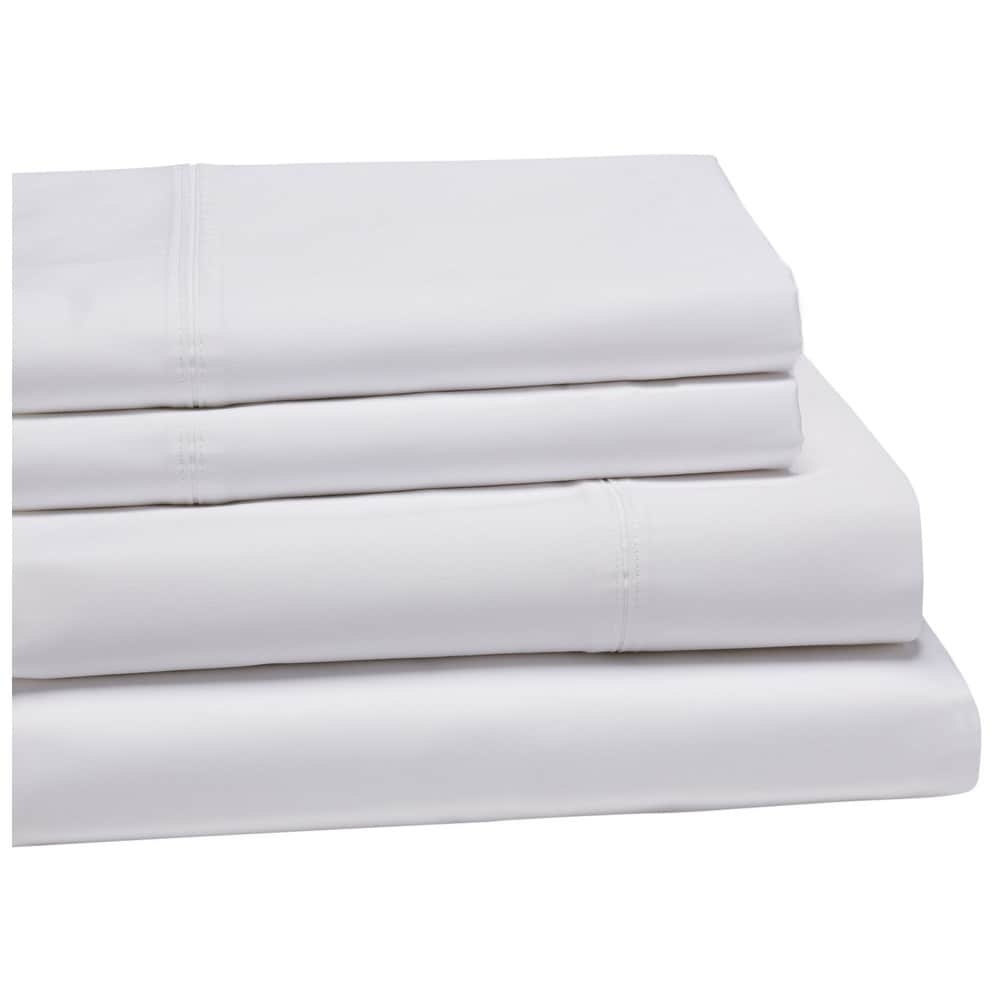 slide 1 of 1, Modavari 600 Thread Count Cotton Sheet Set - White, Queen Size