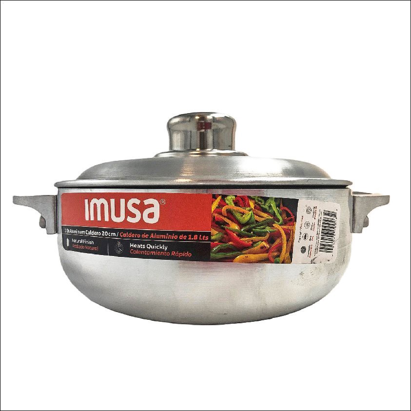 slide 1 of 1, IMUSA Caldr Plsh #3 Alum, 1 ct