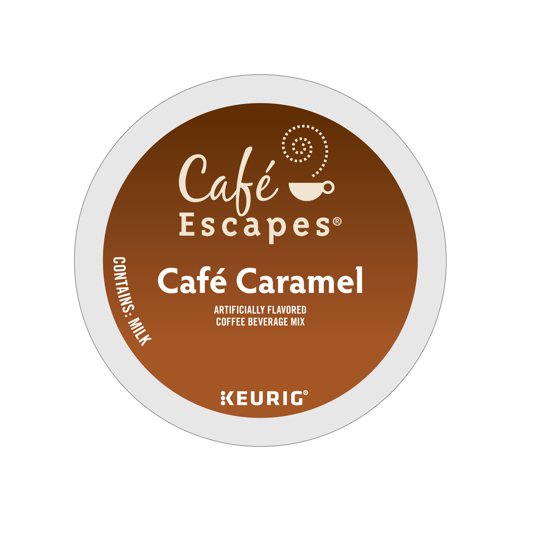slide 2 of 5, Café Escapes Café Caramel, Keurig Single-Serve K-Cup Pods, 24 Count, 24 ct; 0.31 oz