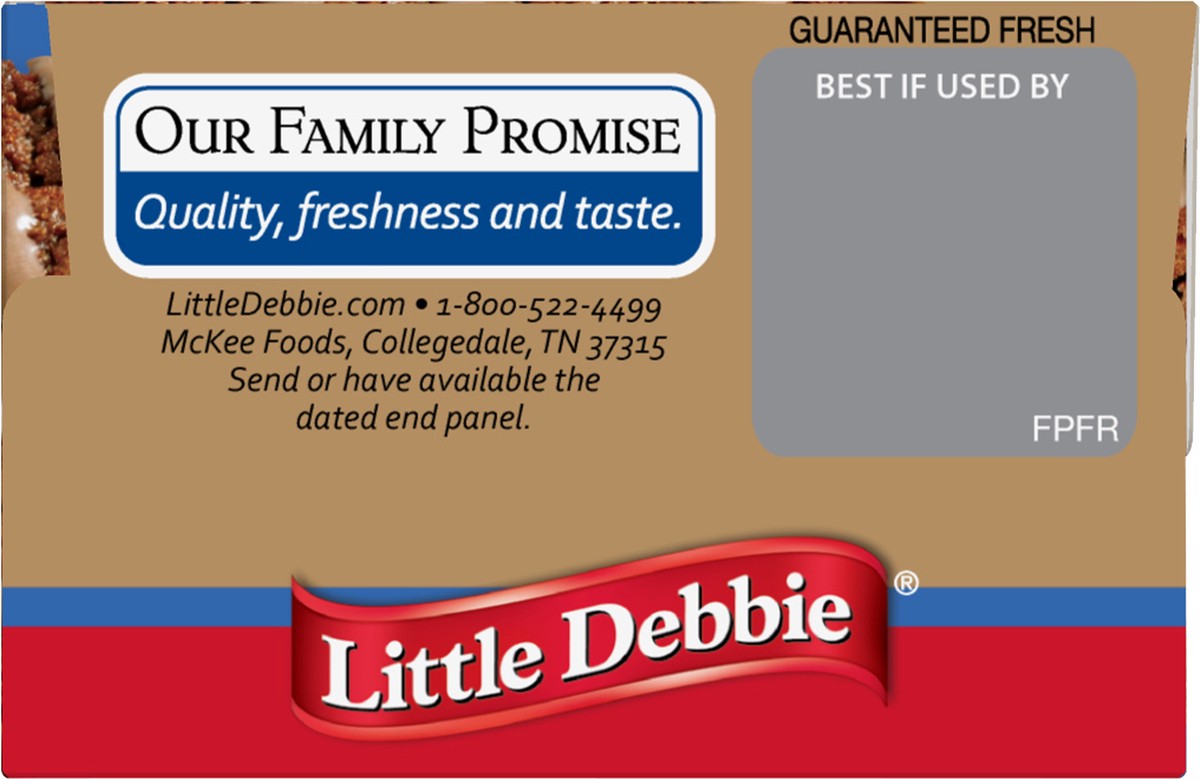 slide 3 of 13, Little Debbie Snack Cakes, Little Debbie Family Pack Fudge Rounds, 8 ct