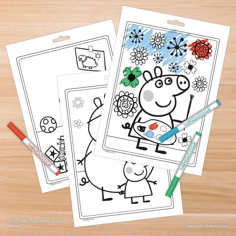 slide 2 of 5, Peppa Pig Imagine Ink COLOR! Book, 1 ct