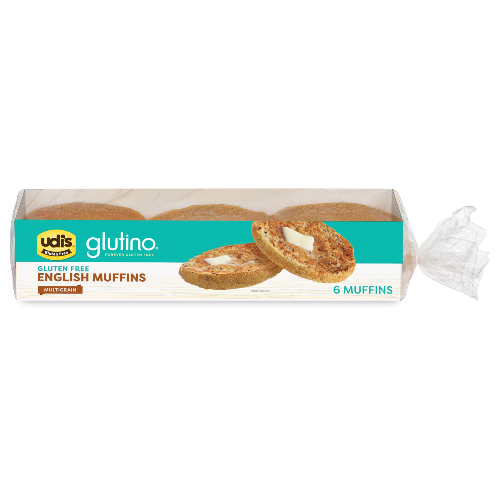 slide 1 of 5, Glutino Gluten Free Multi Grain English Muffin, 16.9 oz, 16.9 fl oz