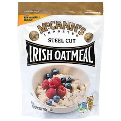 Mccann Oatmeal Steel Cut Pouch - 28 OZ