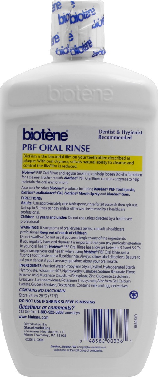 slide 6 of 6, Biotène Biotene Moisturizing Original Flavor Oral Rinse, 16 fl oz