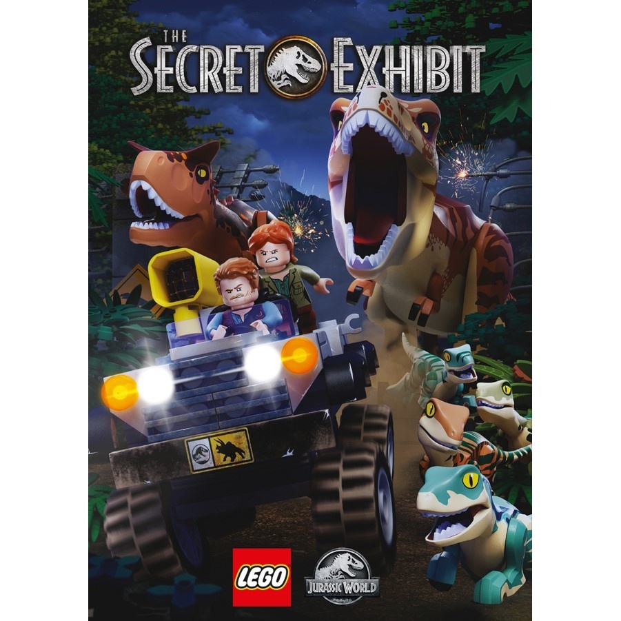slide 1 of 1, LEGO Jurassic World: The Secret Exhibit DVD, 1 ct