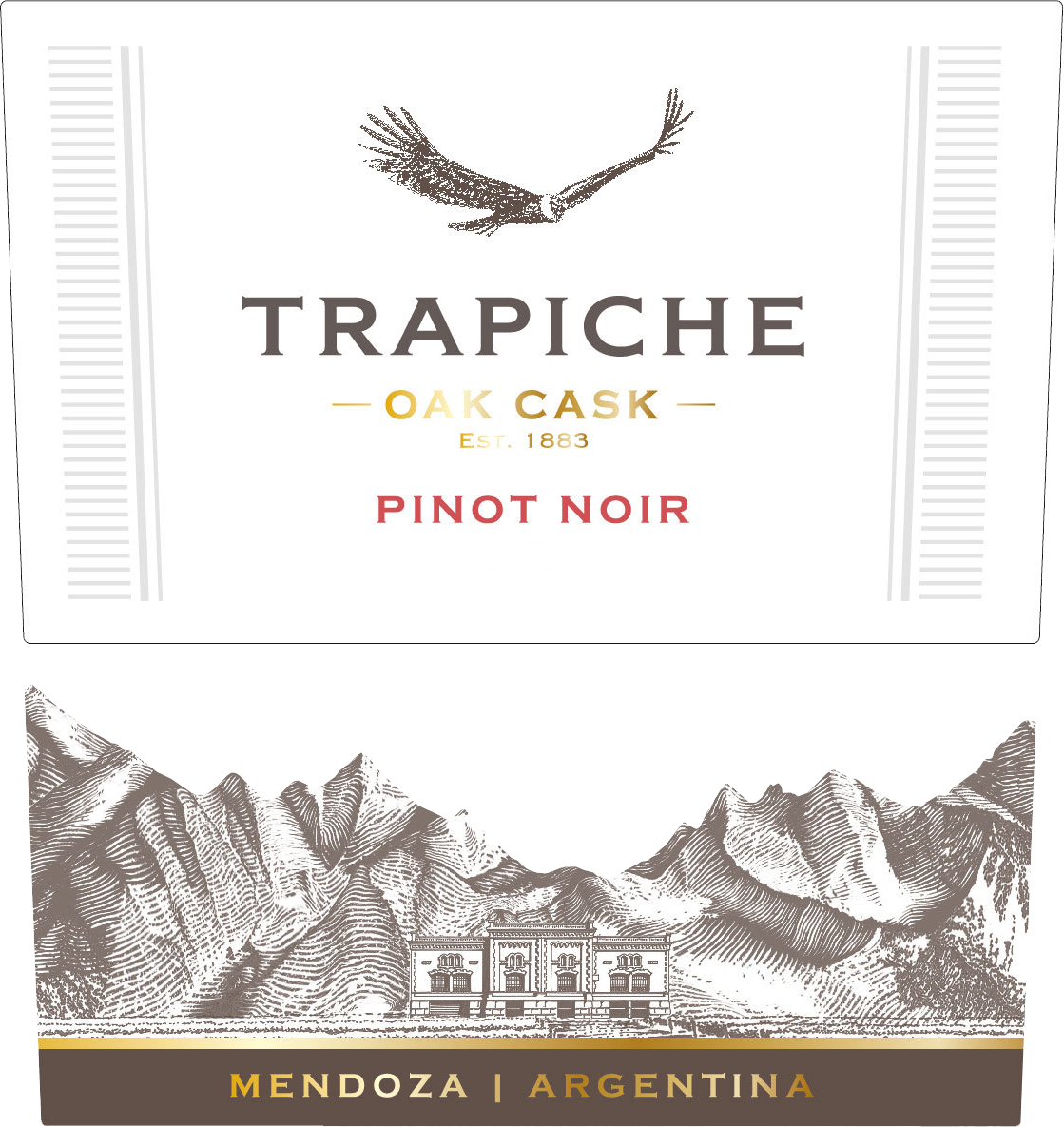 slide 4 of 4, Trapiche Oak Cask Pinot Noir, 750 ml