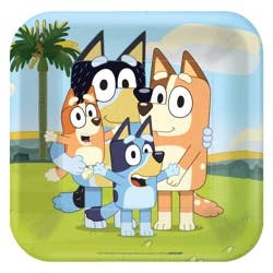 Bluey 9" Square Plate
