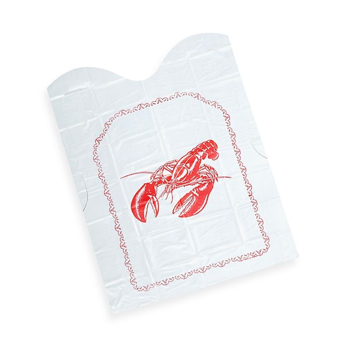 slide 1 of 1, Fox Run Disposable Lobster Bibs, 4 ct