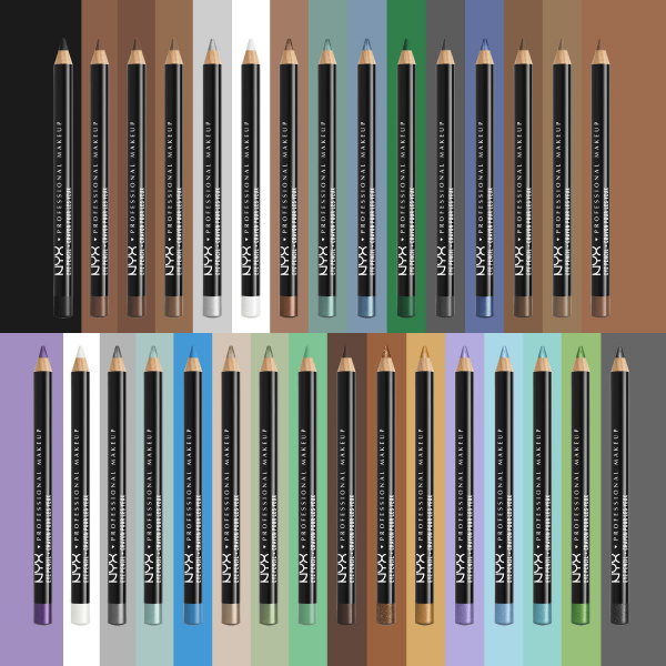 slide 6 of 17, NYX PROFESSIONAL MAKEUP Eye and Eyebrow Pencil, Electric Blue, 1 ct