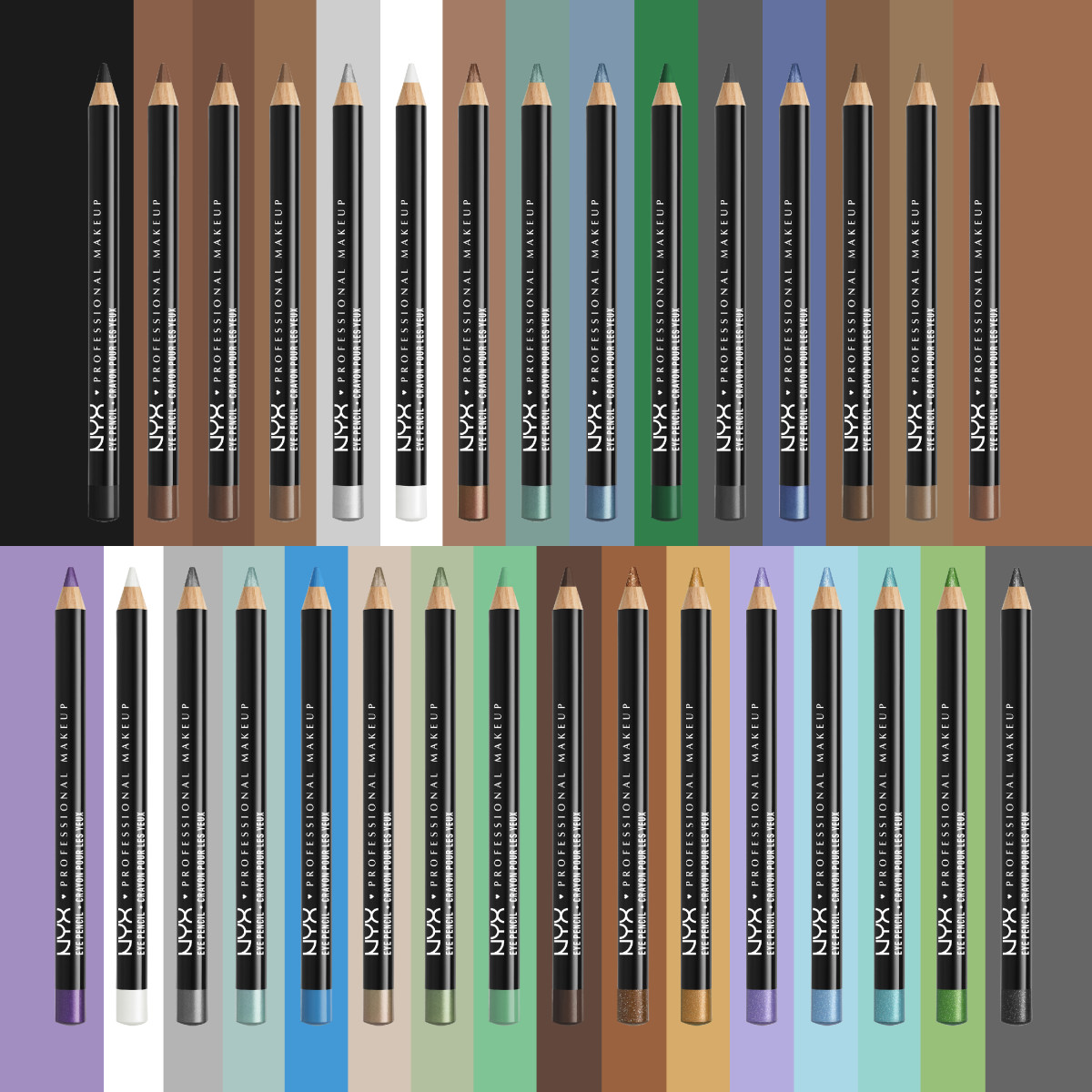 slide 7 of 17, NYX PROFESSIONAL MAKEUP Eye and Eyebrow Pencil, Electric Blue, 1 ct