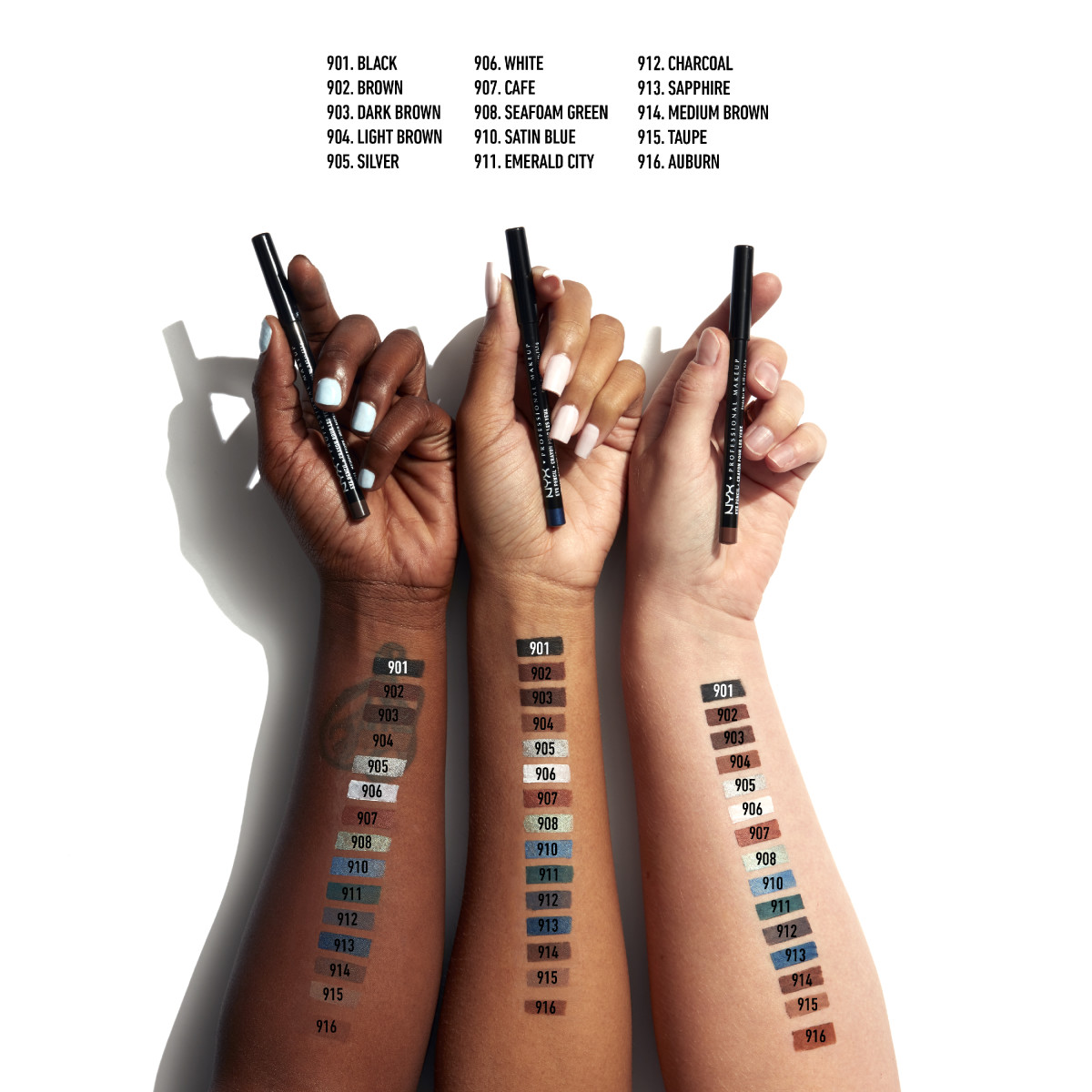 slide 5 of 17, NYX PROFESSIONAL MAKEUP Eye and Eyebrow Pencil, Electric Blue, 1 ct