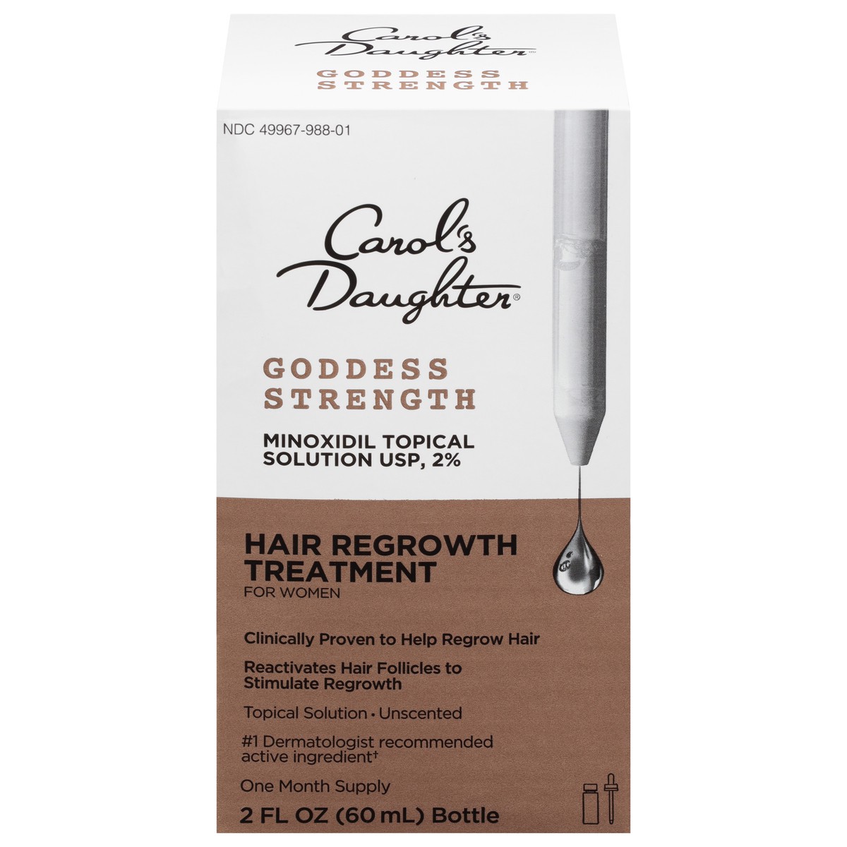 slide 1 of 15, Carol's Daughter Goddess Strength For Women Hair Regrowth Treatment 2 fl oz, 2 fl oz