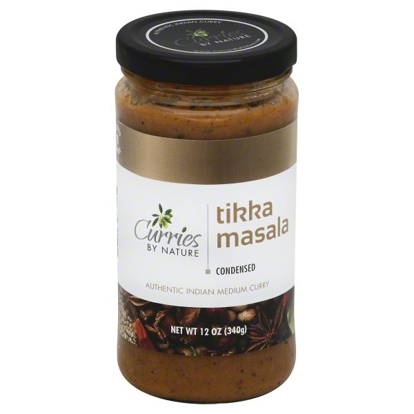 slide 1 of 1, Curries By Nature Curry Authentic Indian Condensed Tikka Masala Medium, 12 oz