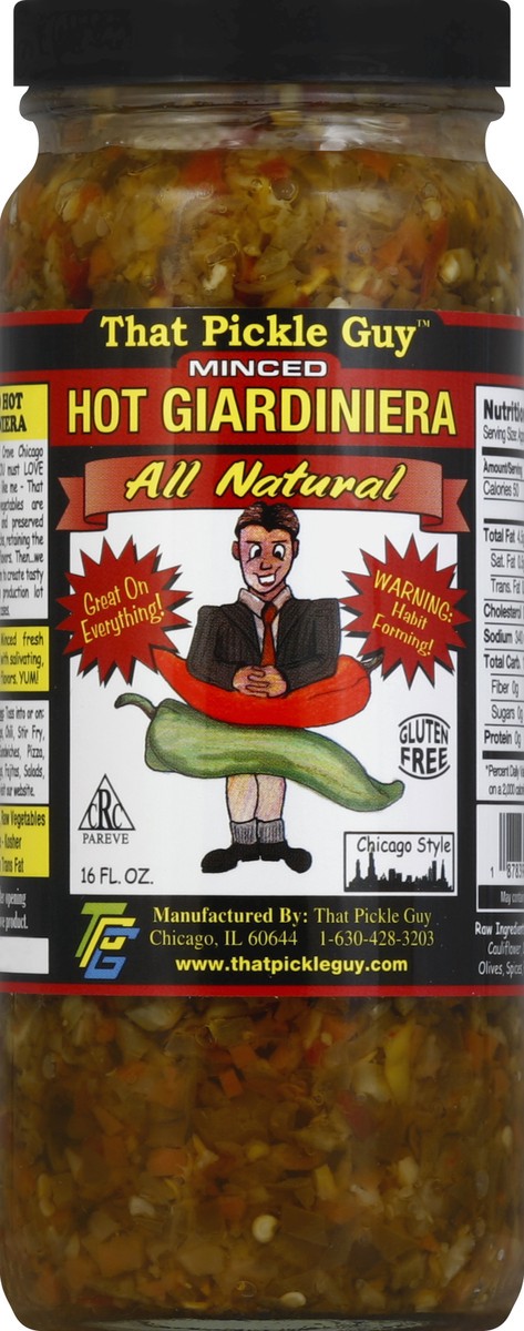 slide 2 of 2, That Pickle Guy Giardiniera - 16 oz, 16 oz