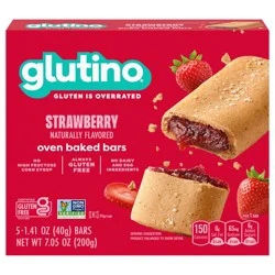 Glutino Strawberry Breakfast Bars, 7.05 oz