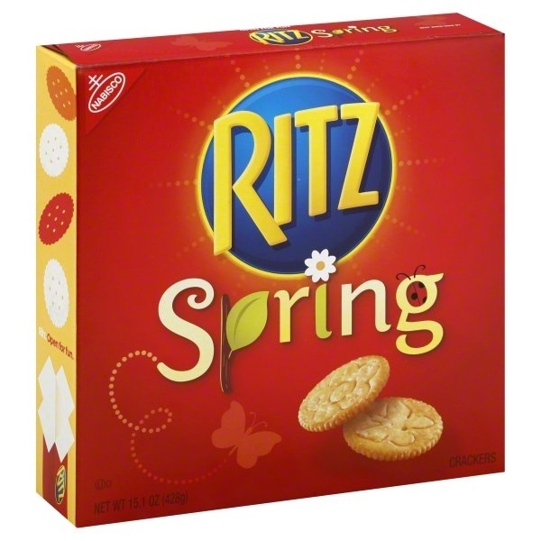 slide 1 of 1, Ritz Crackers Spring, 15.1 oz