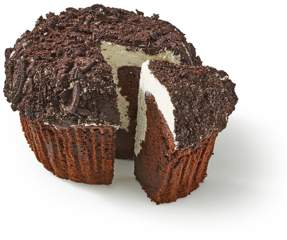 slide 1 of 3, Crumbs Bakery Cookies & Cream Colossal Cupcake, 60 oz