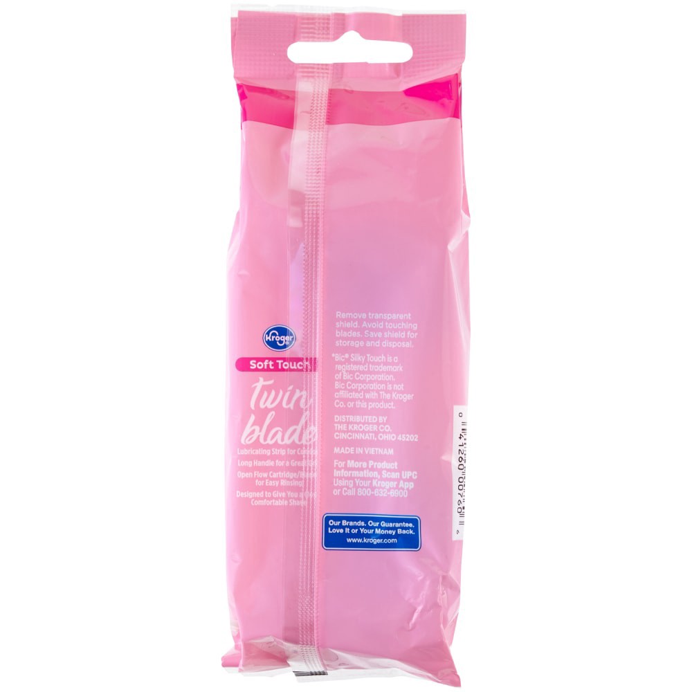 slide 2 of 2, Kroger Women's Twin Blade Gentle Touch Razor, 10 ct