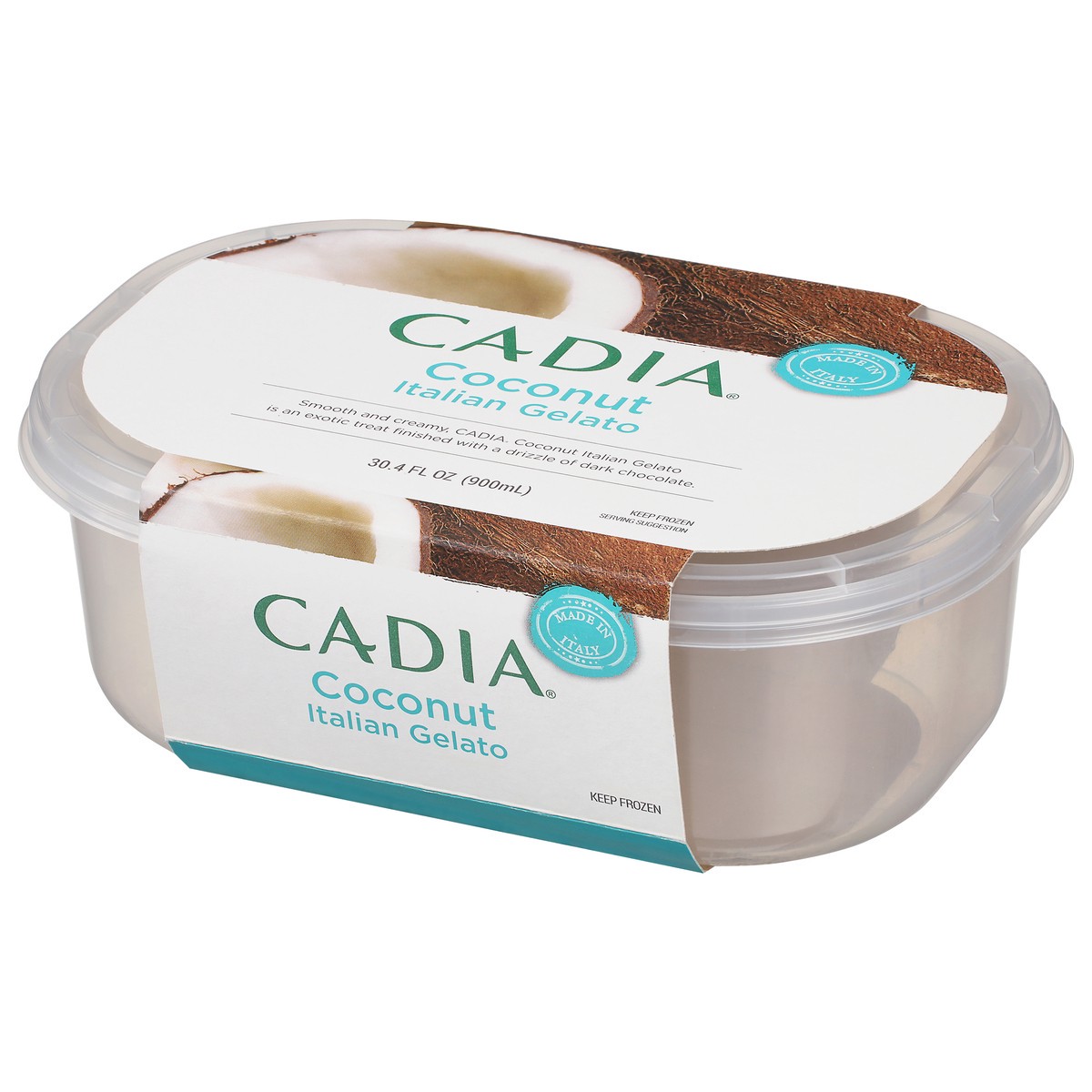 slide 2 of 9, Cadia Coconut Italian Gelato 30.4 fl oz, 30.40 fl oz