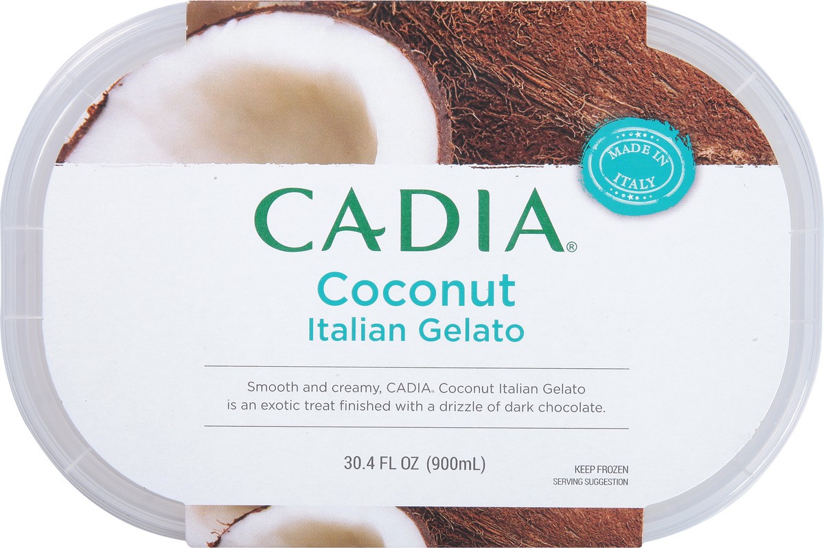 slide 5 of 9, Cadia Coconut Italian Gelato 30.4 fl oz, 30.40 fl oz