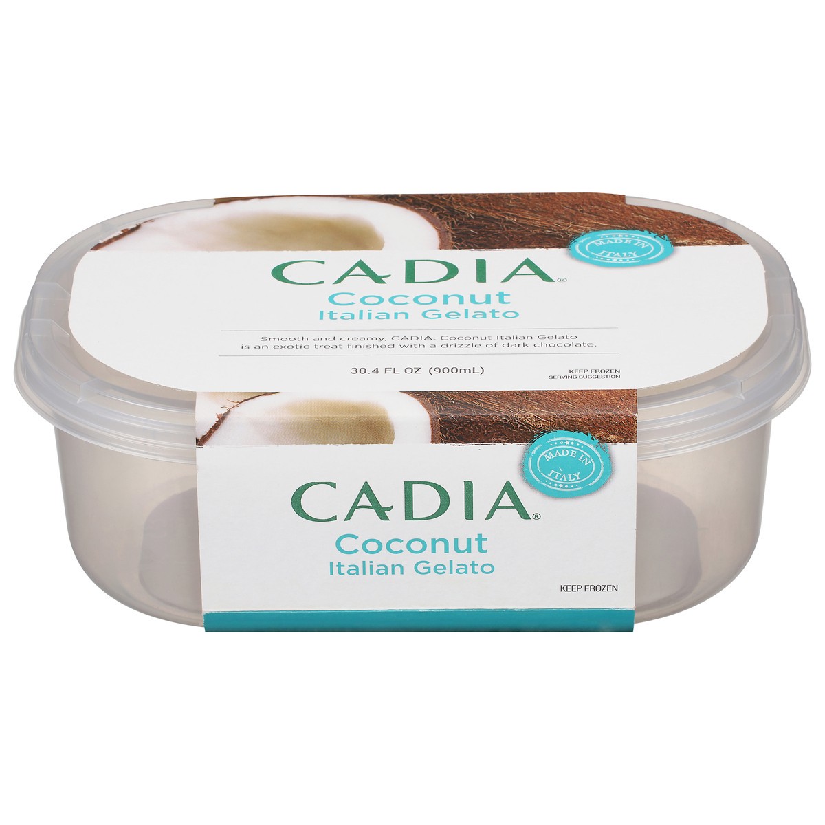 slide 1 of 9, Cadia Coconut Italian Gelato 30.4 fl oz, 30.40 fl oz