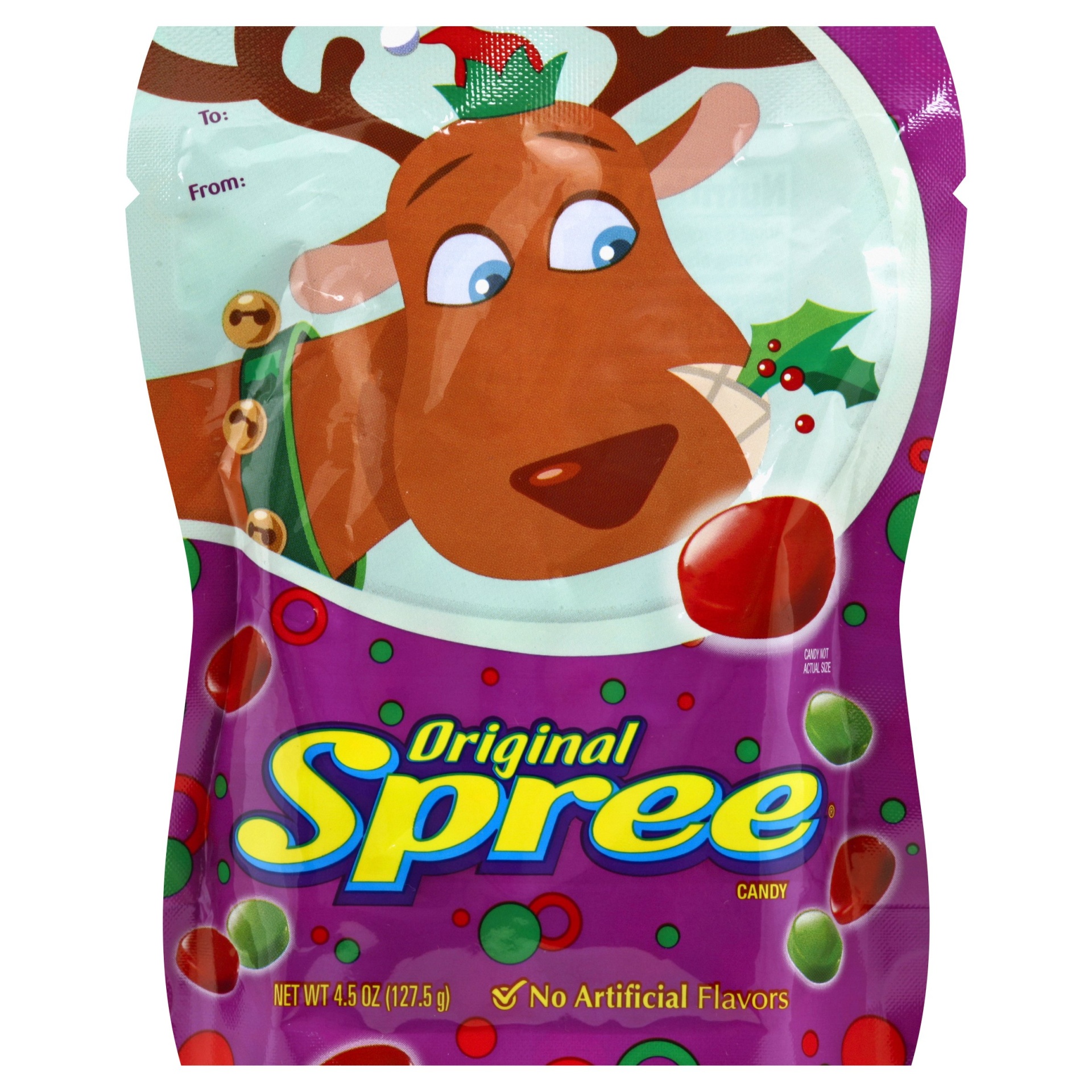 slide 1 of 6, Spree Original Candy Christmas, 4.5 oz