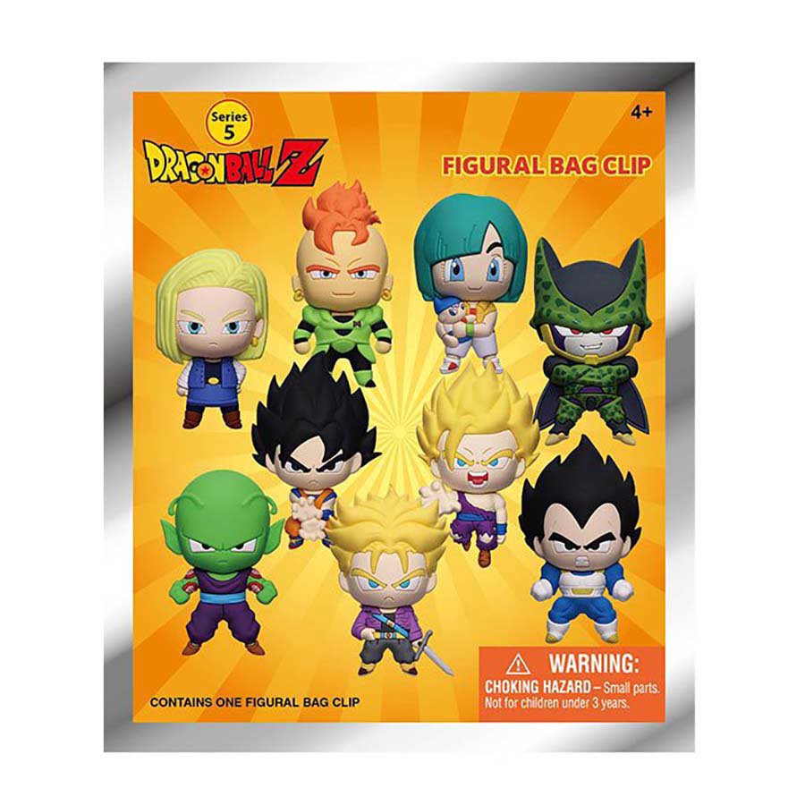 slide 1 of 1, Dragon Ball Z Figural Bag Clip - Series 5, 1 ct