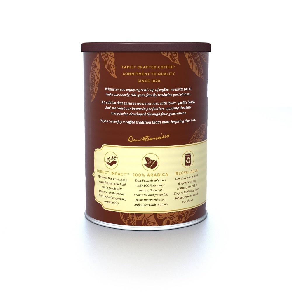 slide 3 of 9, Don Francisco's Vanilla Nut Flavored Medium Roast Ground Coffee, 12 oz