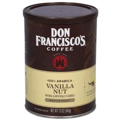 Don Francisco's Vanilla Nut Flavored Ground Coffee, 12 oz Can