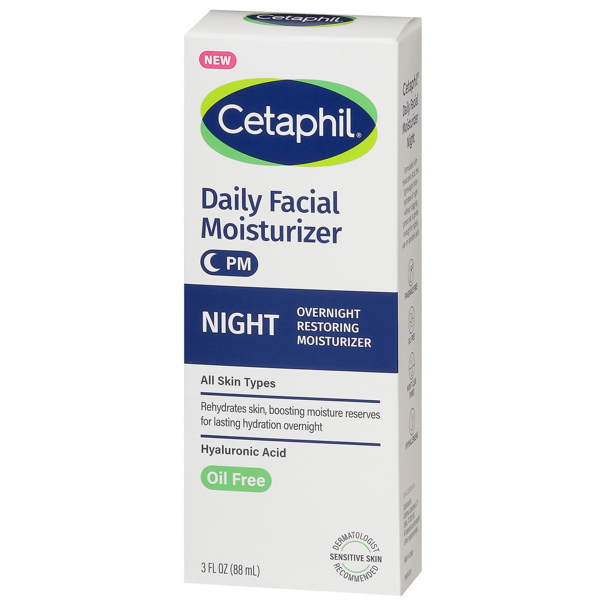 slide 8 of 13, Cetaphil Night Daily Facl Moistrz Pm, 3 fl oz