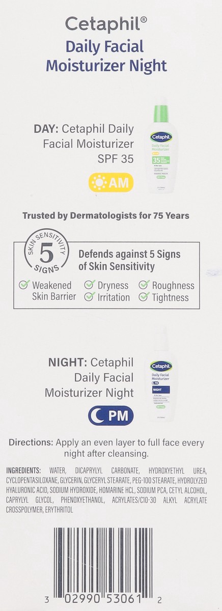 slide 5 of 13, Cetaphil Night Daily Facl Moistrz Pm, 3 fl oz