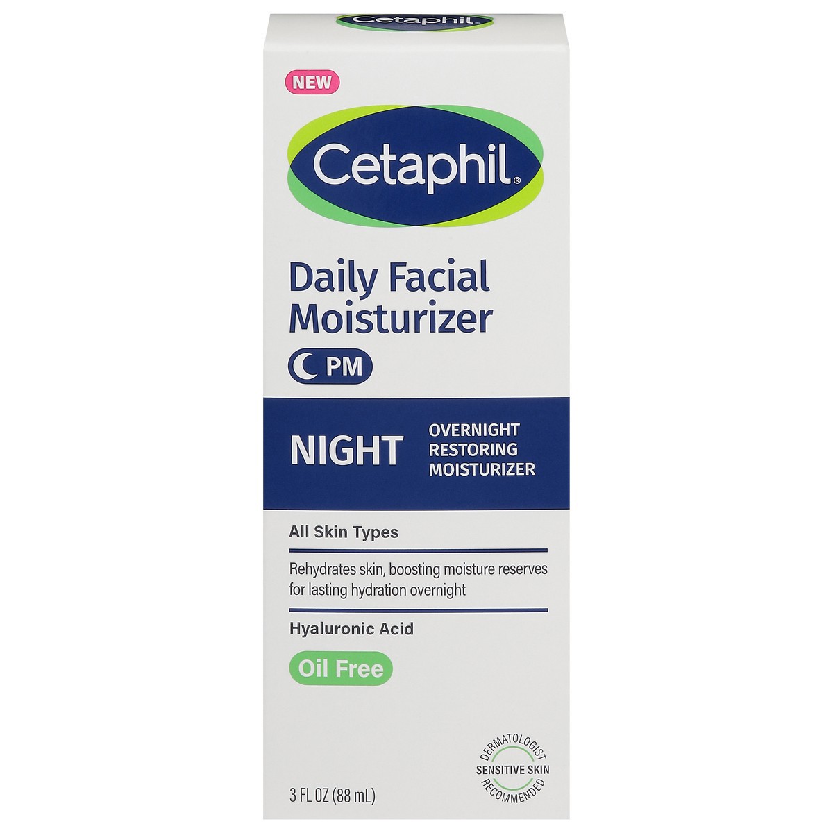 slide 11 of 13, Cetaphil Night Daily Facl Moistrz Pm, 3 fl oz
