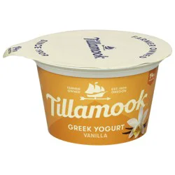 Tillamook Old-Fashioned Vanilla 2% Low-Fat Greek Yogurt, 5.3 oz