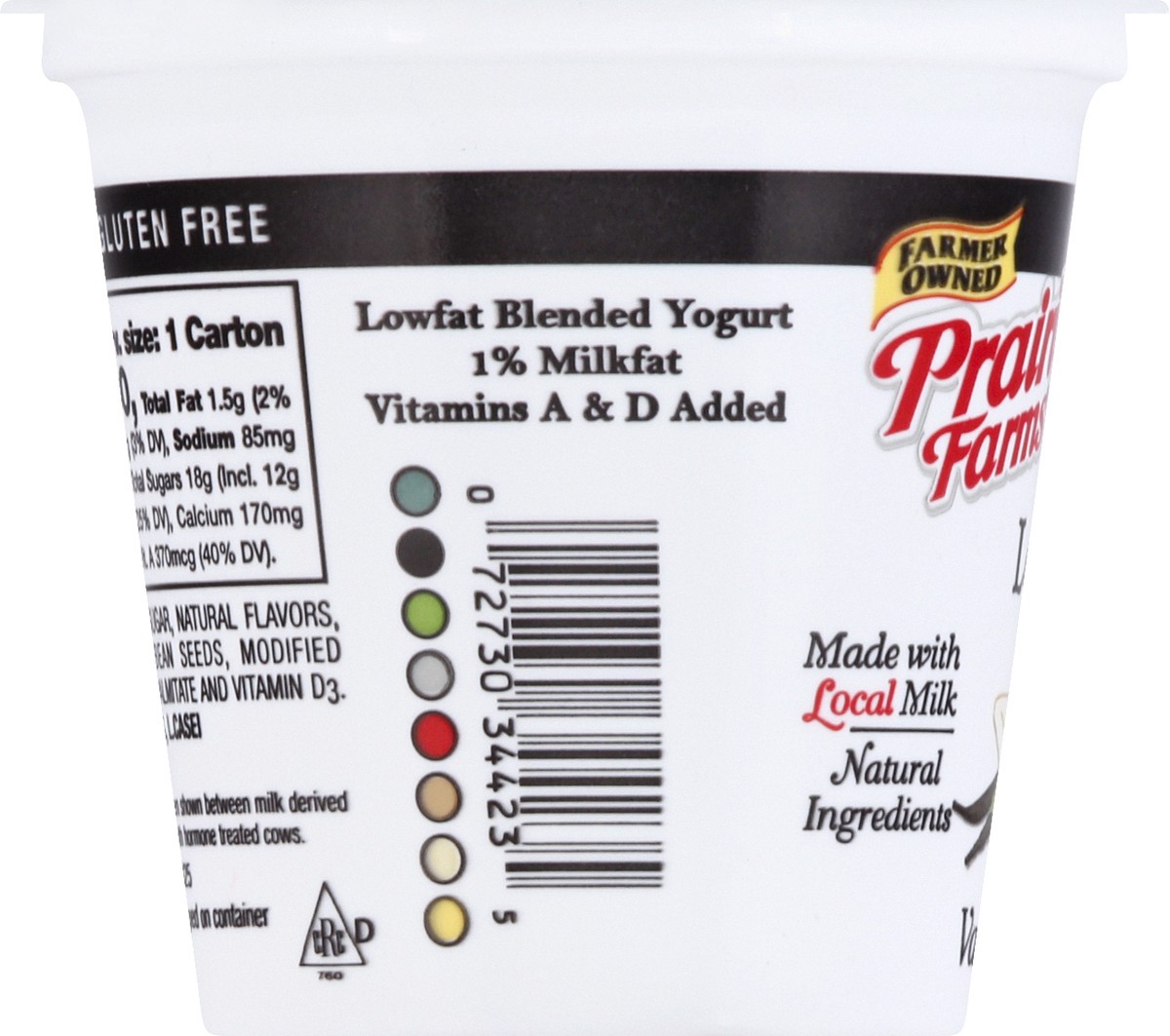 slide 7 of 9, Prairie Farms Lowfat Blended Vanilla Bean Yogurt 6 oz, 6 oz