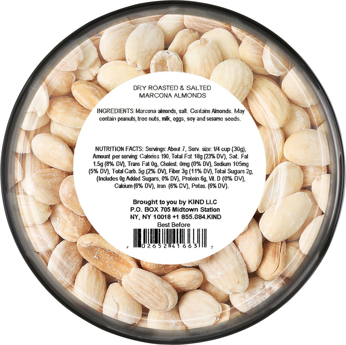 slide 2 of 4, KIND Dry Roasted & Salted Marcona Almonds, 7.5 OZ, 7.5 oz