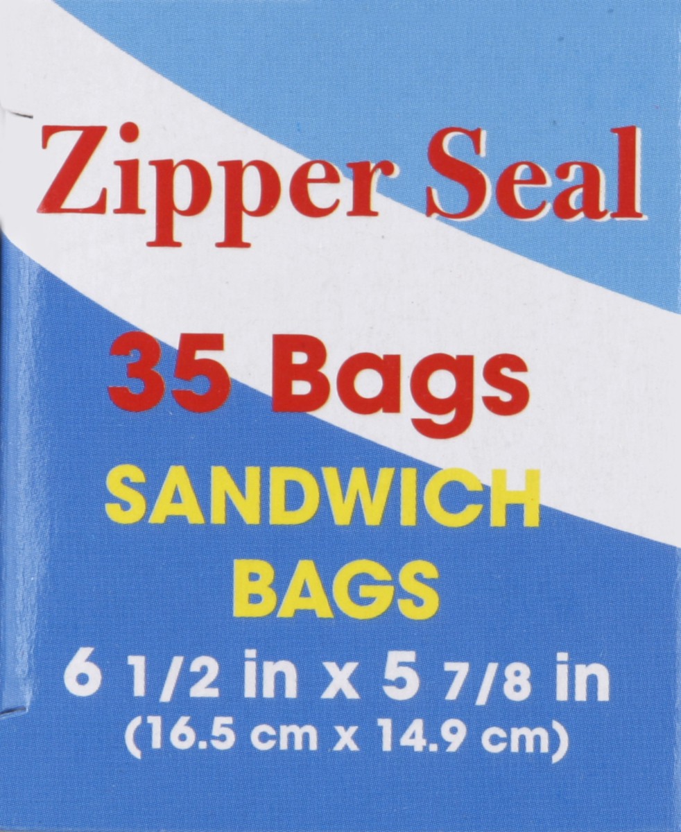 slide 3 of 4, KBI Designs Sandwich Bags 35 ea, 35 ct