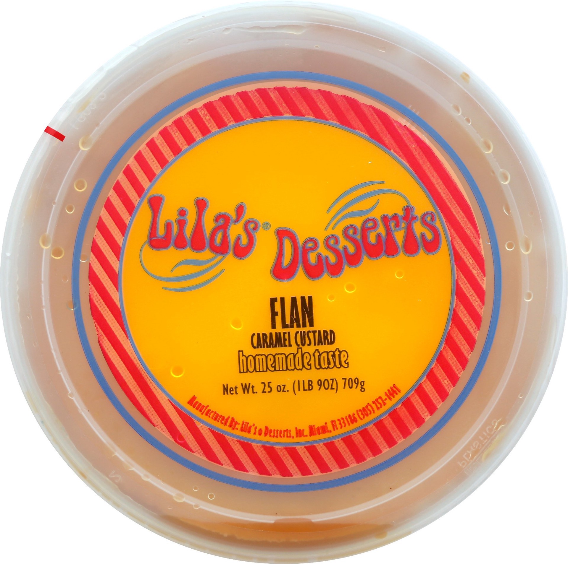 slide 1 of 1, Lilas Desserts Homemade Taste Caramel Custard Flan 25 oz, 25 oz