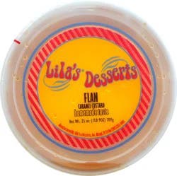 Lilas Desserts Homemade Taste Caramel Custard Flan 25 oz