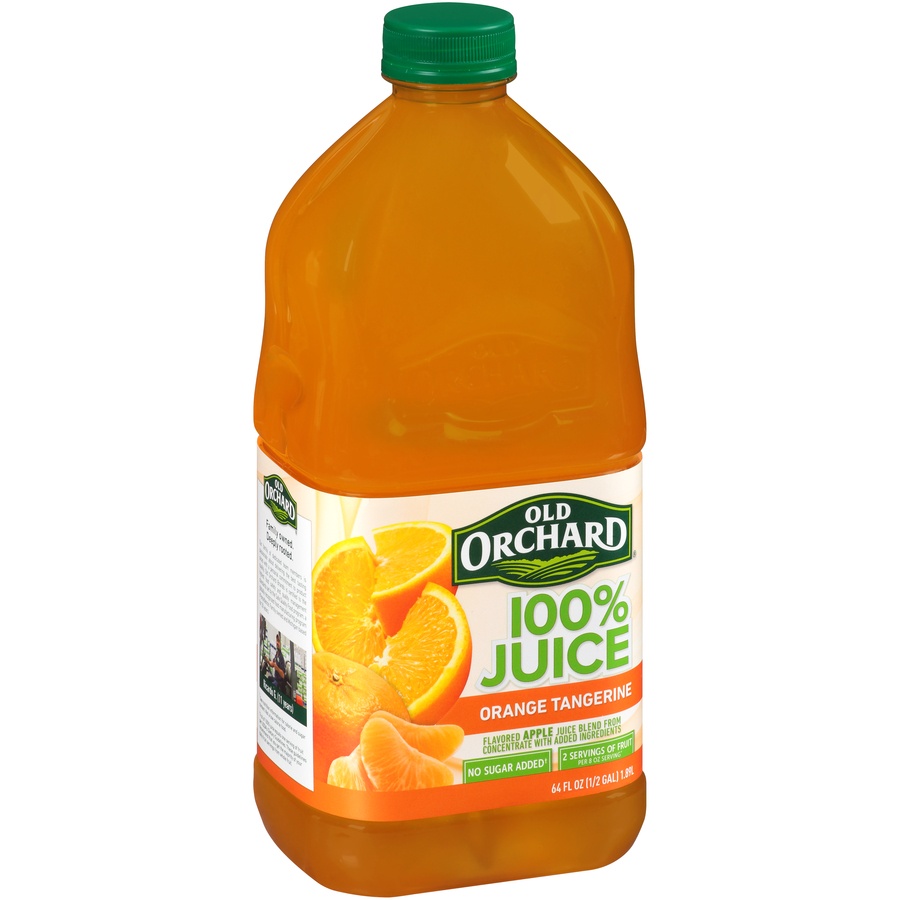 slide 2 of 8, Old Orchard 100% Juice Mango Tangerine, 64 fl oz