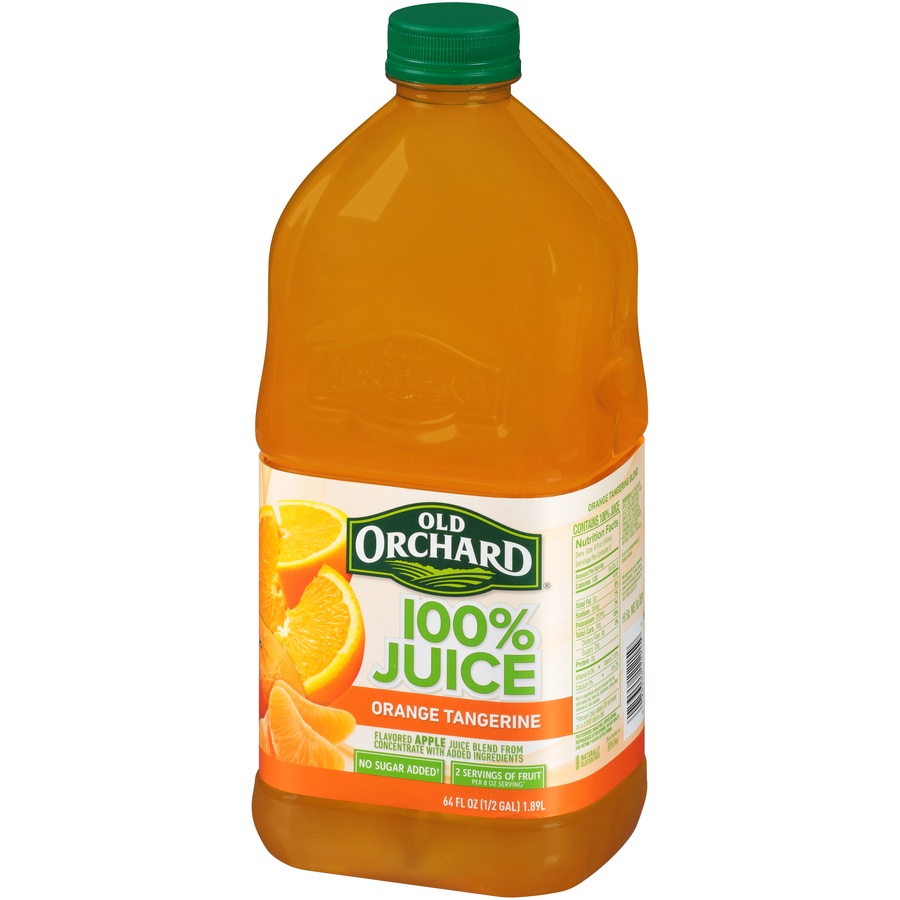 slide 3 of 8, Old Orchard 100% Juice Mango Tangerine, 64 fl oz