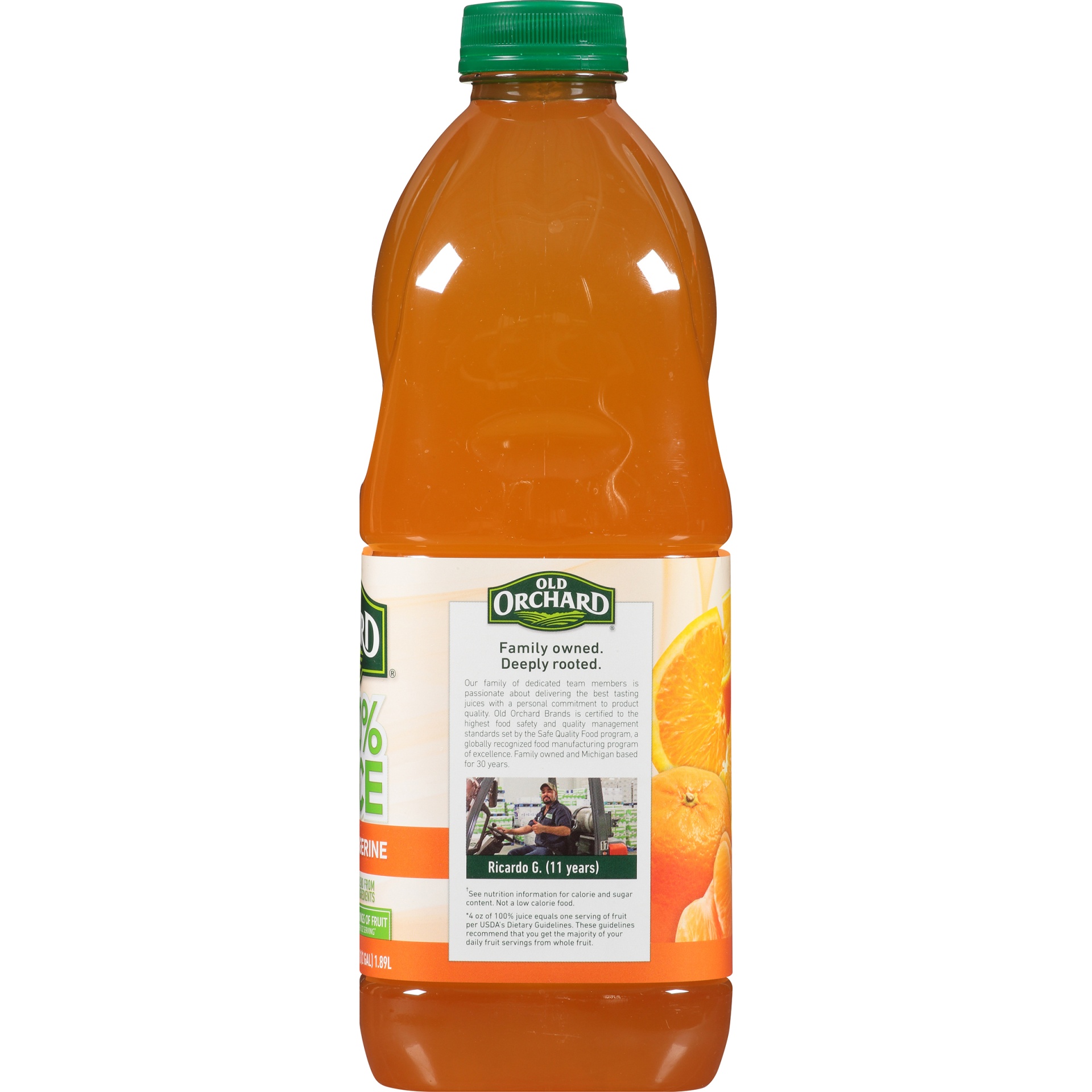 slide 4 of 8, Old Orchard 100% Juice Mango Tangerine, 64 fl oz