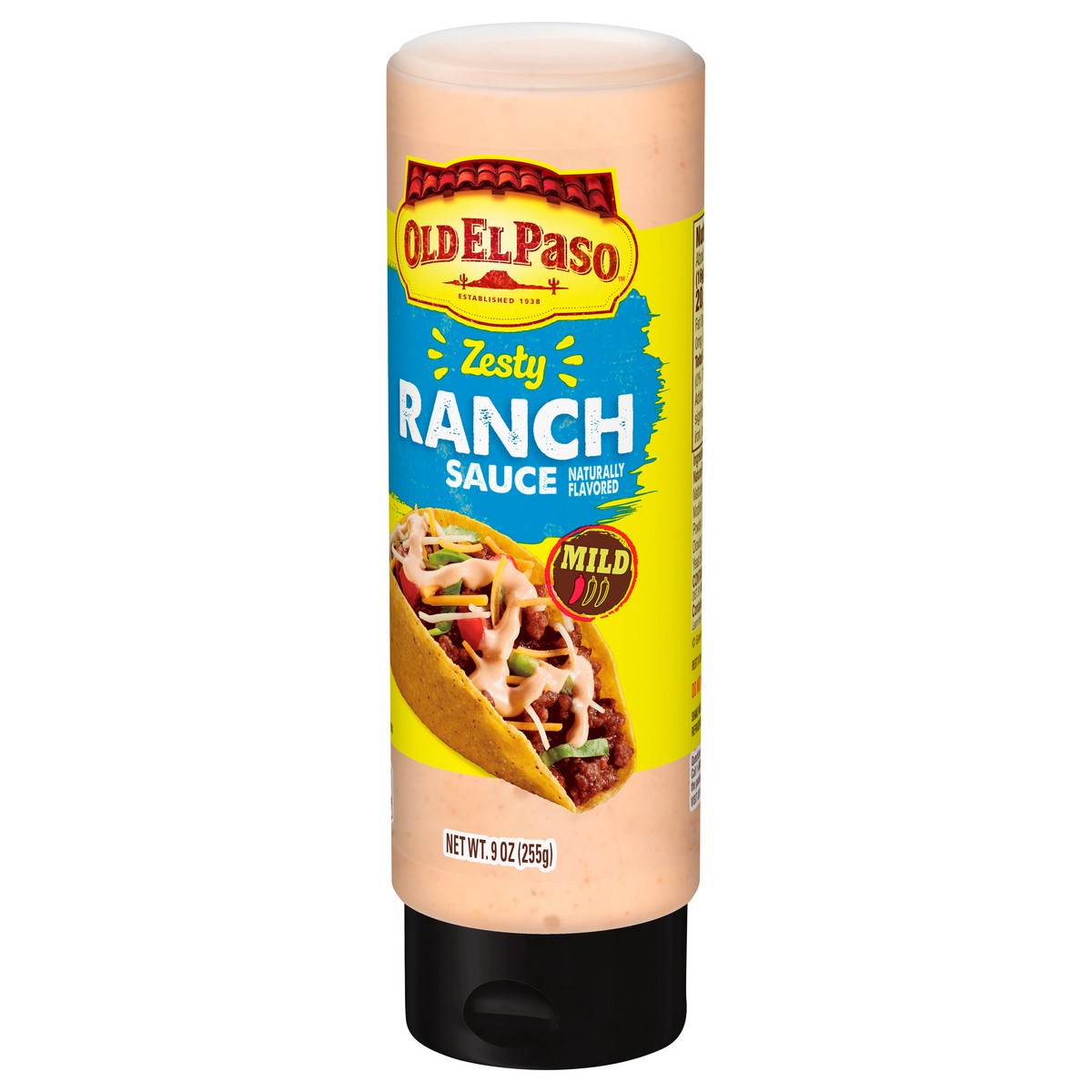 slide 2 of 9, Old El Paso Taco Sauce, Zesty Ranch Sauce, Squeeze Bottle, 9 oz., 9 oz