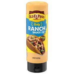 Old El Paso Taco Sauce, Zesty Ranch Sauce, Squeeze Bottle- 9 oz