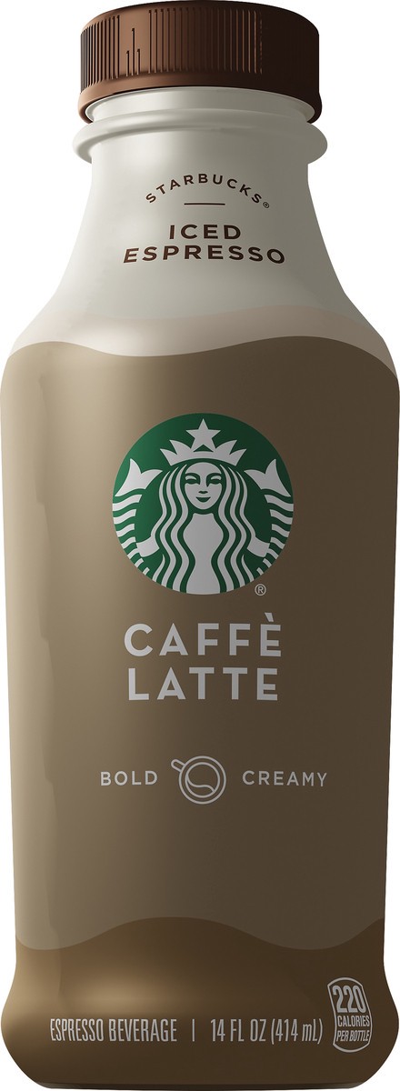 slide 2 of 4, Starbucks Caffe Latte Iced Espresso - 14 oz, 14 oz