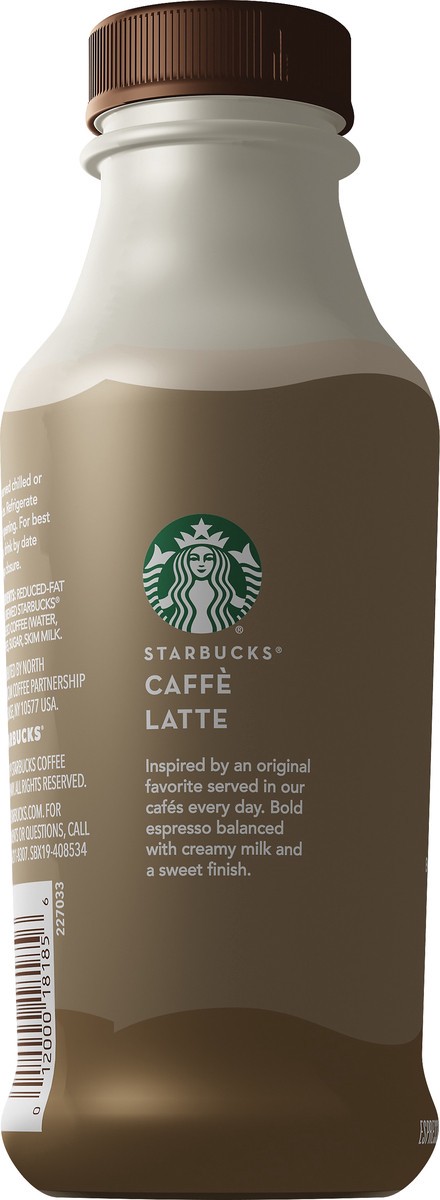 slide 4 of 4, Starbucks Caffe Latte Iced Espresso - 14 oz, 14 oz