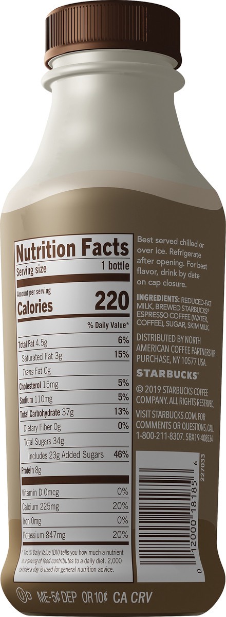 slide 3 of 4, Starbucks Caffe Latte Iced Espresso - 14 oz, 14 oz