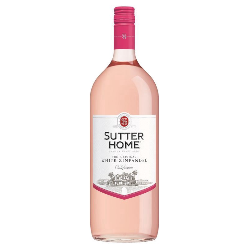 slide 1 of 11, Sutter Home California White Zinfandel Wine, 1.5 liter