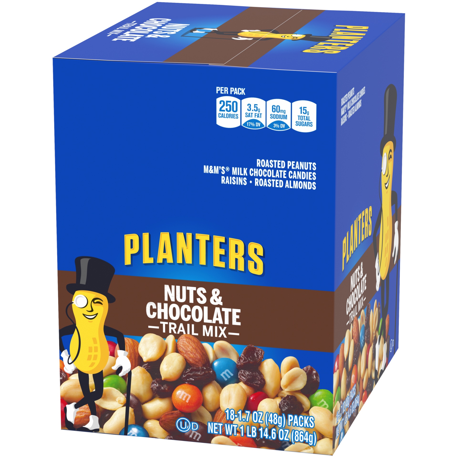 Planters Nut & Chocolate Snack Mix 18 ct Shipt