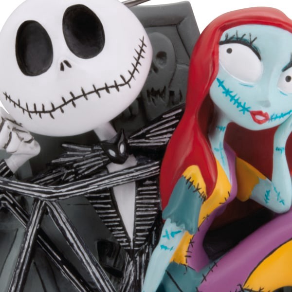 slide 4 of 6, Hallmark Christmas Ornament (Disney Tim Burton's The Nightmare Before Christmas Jack and Sally With Tombstones), 1 ct